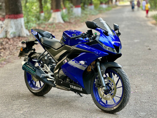 Yamaha R15 V3 BS6 (Unofficial), Mileage 9600 KM