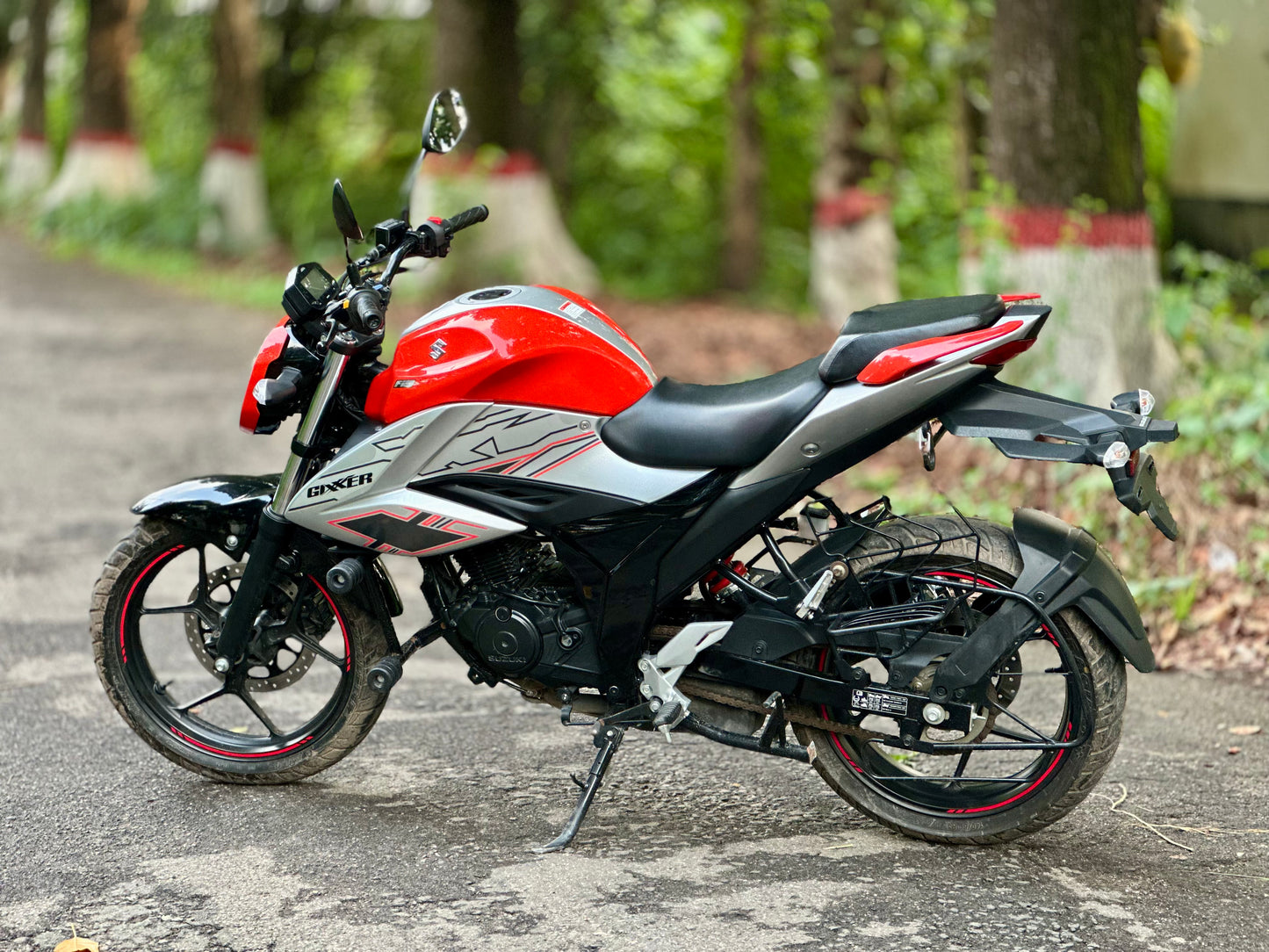 Suzuki Gixxer Fi Disk, Mileage 1980 KM